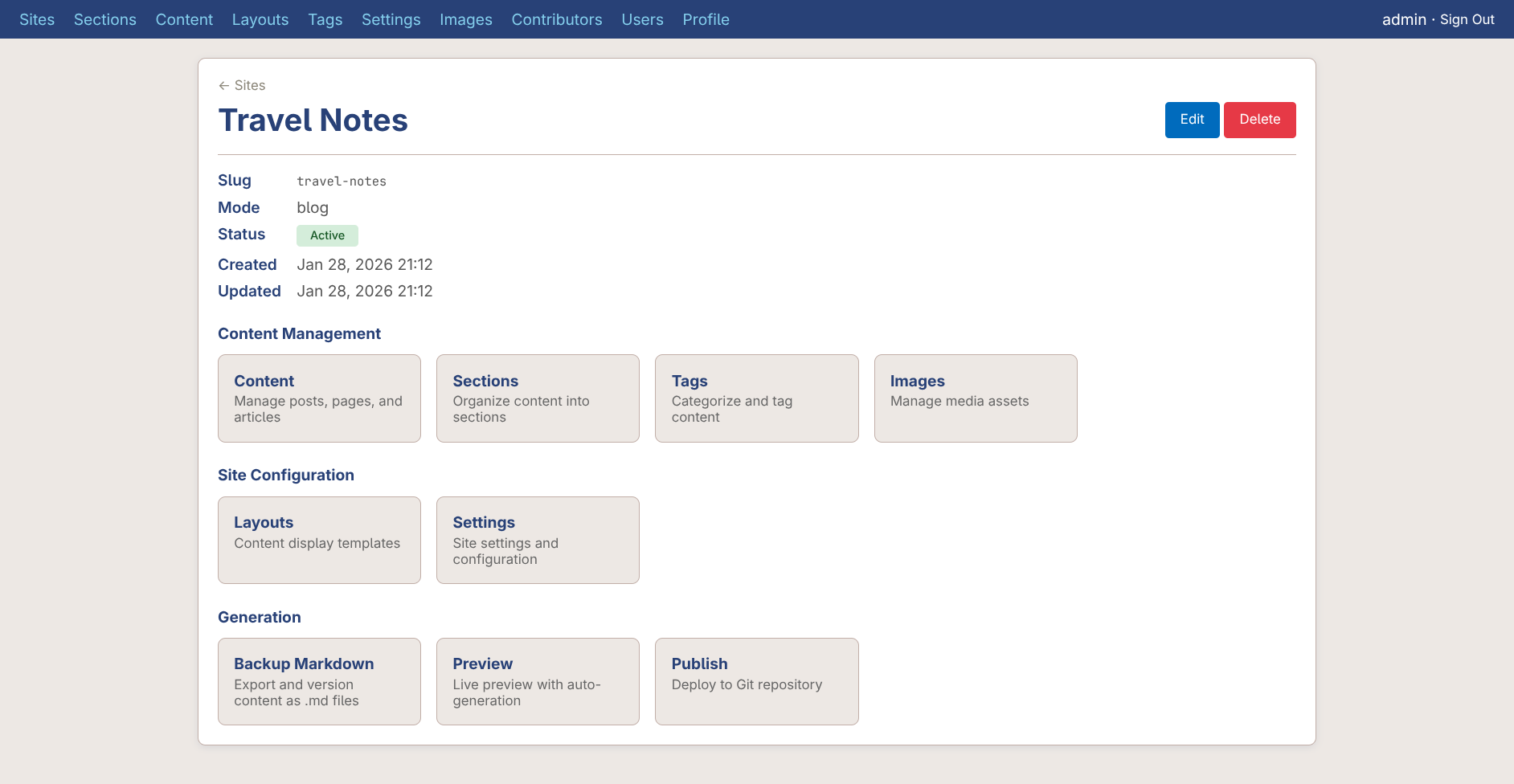 Clio Admin Dashboard